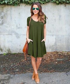 Women's Pocket Style Dressses