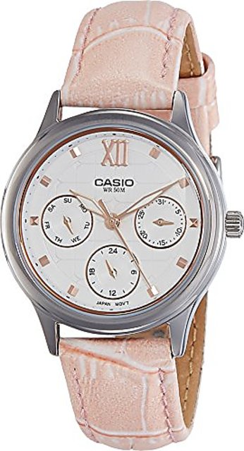 Buy Casio Analog White Round Watch - LTP-E306L-4AVDF(A1000) Online ...