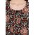 Janasya Women's Multicolor Cotton A-Line Floral Print Cold Shoulder Kurta