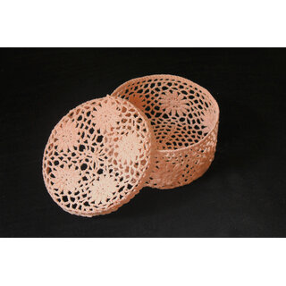 Hand made Crochet Box