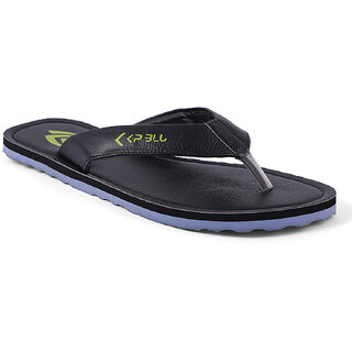 KP BLU Black FlipFlop.