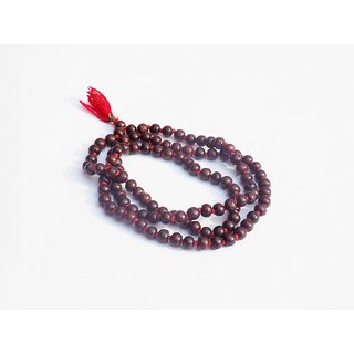 Yuvi Shoppe Rosewood 108 beads Maala