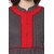 Janasya Women's Grey Cotton Flared Plain Kurta