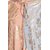 Janasya Women's Crepe Asymmetric Gold Foil Print Kurta