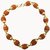 Yuvi Shoppe 5 Mukhi Rudraksha Bracelat with gold plated Cap Design