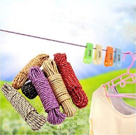 kudos 20m Drying Clothes  Multipurpose Use Nylon Outdoor Laundry Clothesline Rope (Rassi).