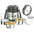 LUNCH PACK 3 CONTAINER STAINLESS STEEL SILVER TON-CALVY