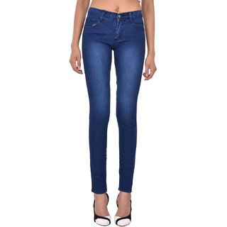 Minha Fashion Wear Women's Blue Denim Jeans
