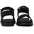 Feet Culture Men's Black Nubuck Leather Casual Sandal
