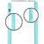 Stuffcool Soft Flexible TPU Armour Back Case Cover for iPhone 8 / iPhone 7 - Mint
