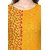 Janasya Women's Yellow Printed Cotton High Low Hemline Kurti