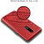 Stuffcool Corsa Ultra Slim Sporty Textured Hard Back Case Cover for OnePlus 6 - Red