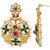 Asmitta Jewellery Gold Plated Gold Zinc Dangle Earrings For Women
