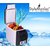Style Maniac Portable Fridge 12v 6l Auto Mini Car Travel Fridge Abs Multi-f.