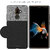 Stuffcool Eto Elegent  Stylish PU Leather Back Case Cover for Nokia 7 Plus - Black