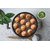 Dynore Premium Aluminium Non-Stick 12 Cavity Silver Appam Patra Side Handle with lid (Color may vary).