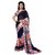 DECENT WORLD Branded Party wear Exclusive Printed Multi colored Georgette Saree with Blouse online