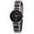 IIK Collection  Silver Ladies Quartz Analog Black Round Dial Women's Watch