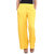 Pixie Formal Rayon Palazzo Pant / Trouser in Combo for Women with 2 Side Pocket (Pack of 1) - Yellow