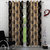 Geo Nature Polyster Eyelet Door Curtain Set Of 2(7F-011)