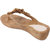 CZAR Flip Flops Slipper Ro-03 Brown for Women