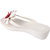 Czar Flip Flops Slipper for Women RO-05 White
