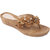 CZAR Flip Flops Slipper Ro-03 Brown for Women