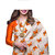 Bhuwal Fashion Chanderi Saree-BF5061ORANGE.