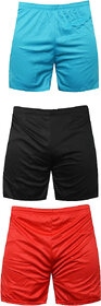Mj Store Present Polyster Dry-Fit Men's Lounge, Beach, Bermuda, Casual, Sports, Night wear, Cycling, Short rd-sky-bl