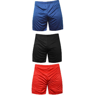 Mj Store Present Polyster Dry-Fit Men's Lounge, Beach, Bermuda, Casual, Sports, Night wear, Cycling, Short rd-blu-bl