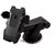 E Lv Car Mobile Holder Double Clamp for Dashboard  Windshield - Black