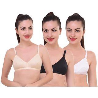  sparkle padded Multi bra pack of 3