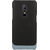 Stuffcool Bon Dual Tone PU Leather Back Case Cover for OnePlus 6 - Black