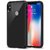 TBZ Soft Bumper Hard Transparent Back Cover for Vivo V9 - Black