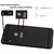 TBZ Soft TPU Slim Back Case Cover for Asus Zenfone Max (M1) ZB555KL with Selfie Stick with Aux and Tempered Screen Guard -Black