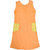 KU Girls' Peach Double Pocket Kurti