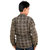 AK13 Checks Denim Full Sleeves Green Shirt For Boys- 3-4 Years