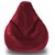CaddyFull Leatherite Bean Bag without Beans  Size ( XXL )  Colour - ( Maroon )
