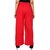Causal Daily wear red colour of palazzo pant and trousers for women