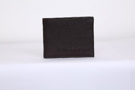 Mens Leather Wallet (Brown) By Victoria Cross.
