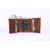 Mens Leather Wallet (2 Tone Tan) By Victoria Cross.