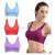 Sparkle  Daily Wear Stretchable Air Bra for Girl's and Women's Combo (Pack of 3)