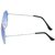 HRINKAR Men's Blue Mirrored Aviator Sunglasses.
