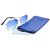 HRINKAR Men's Blue Mirrored Aviator Sunglasses.