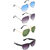 Zyaden Combo of 3 Aviator Sunglasses