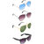 Zyaden Combo of 3 Aviator Sunglasses