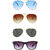 Zyaden Combo of 3 Aviator Sunglasses
