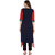 Janasya Women's Multicolor Crepe Indo Western Printed Kurta