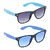 HRINKAR Men's Grey Mirrored Wayfarer Sunglasses