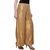 Trendy Women  Cotton malaii Golden  trousers pant for women